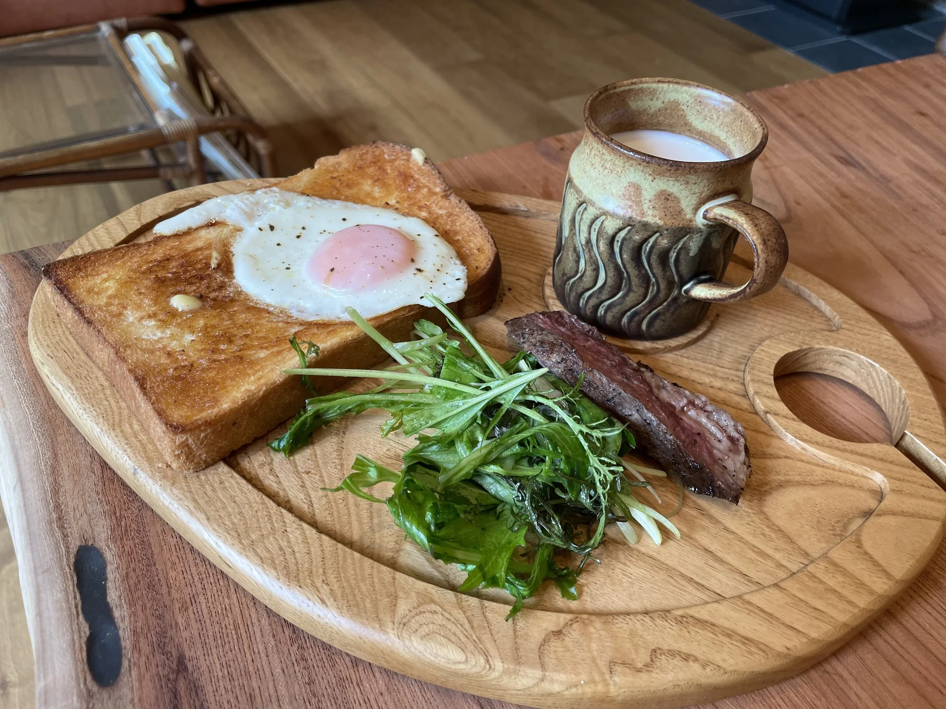 朝食と珈琲をゆっくり味わう時間