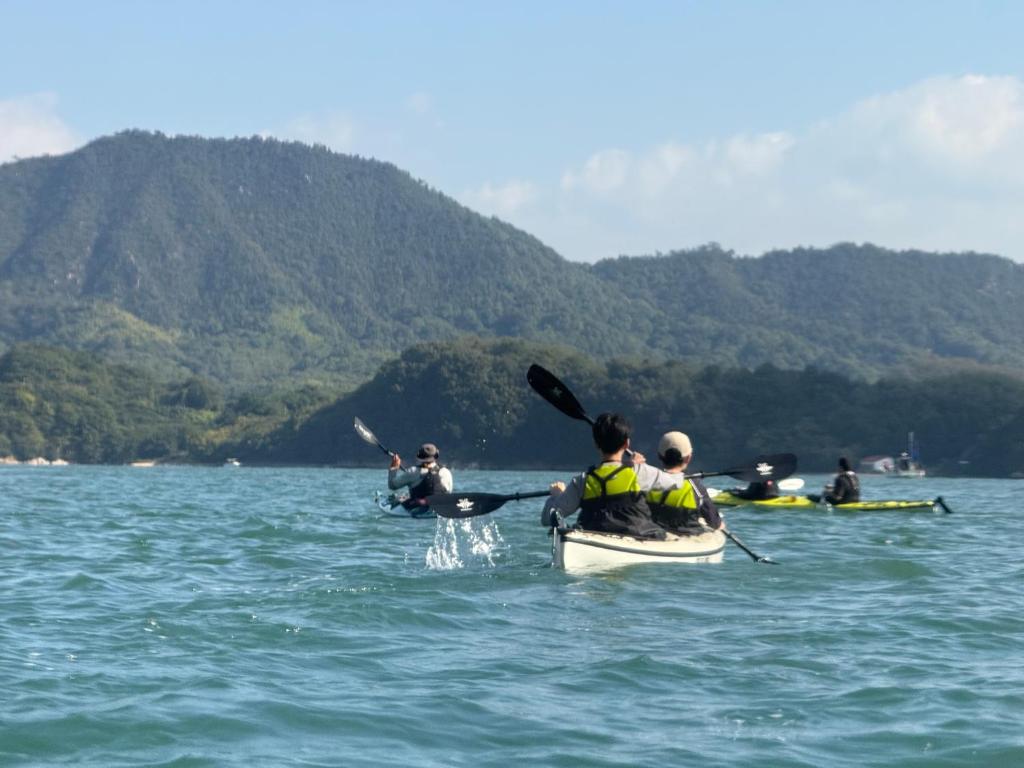 瀬戸内海をシーカヤックで辿る体験