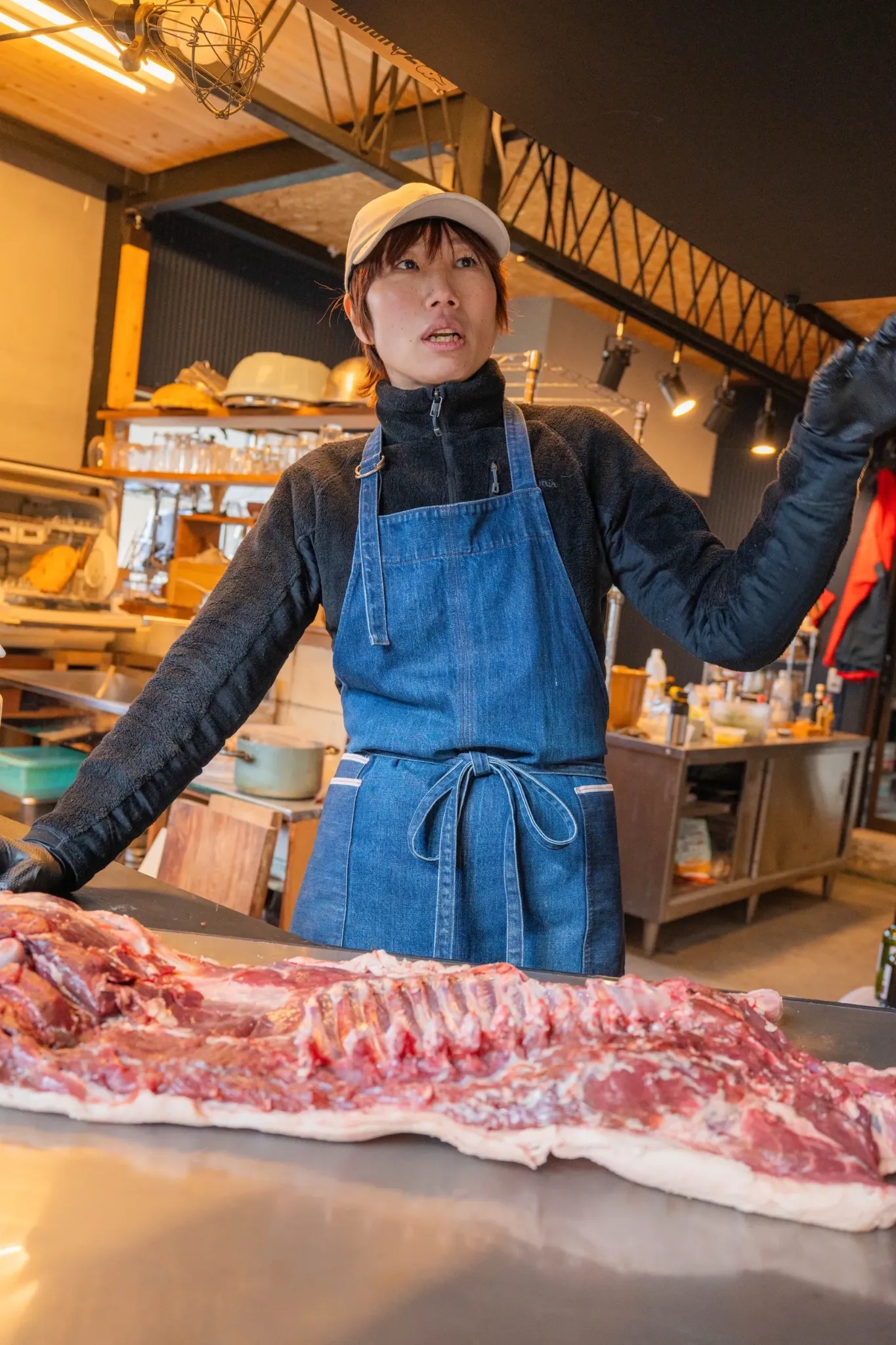 島の食案内人・猟師・料理家 長光祥子さん